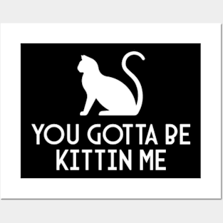 You Gotta Be Kittin Me Posters and Art